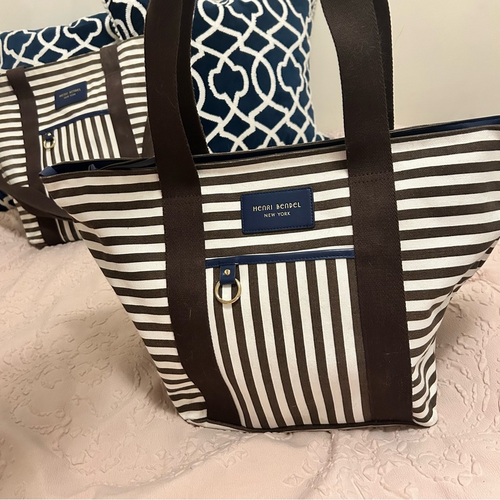 Henri Bendel Large Canvas Tote